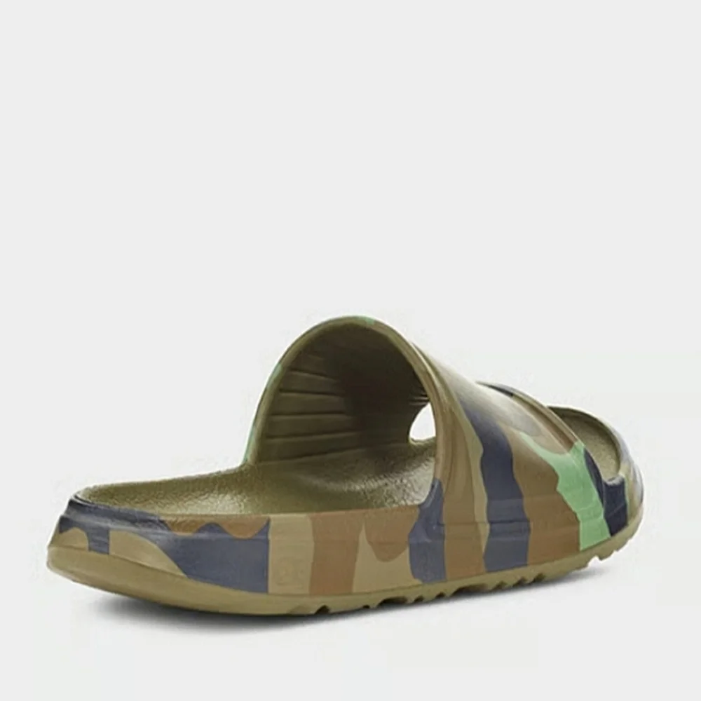 New w/Box UGG Wilcox Men's Camo Logo Slides Size 14
